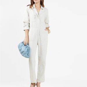 Outerknown Station Jumpsuit in Natural